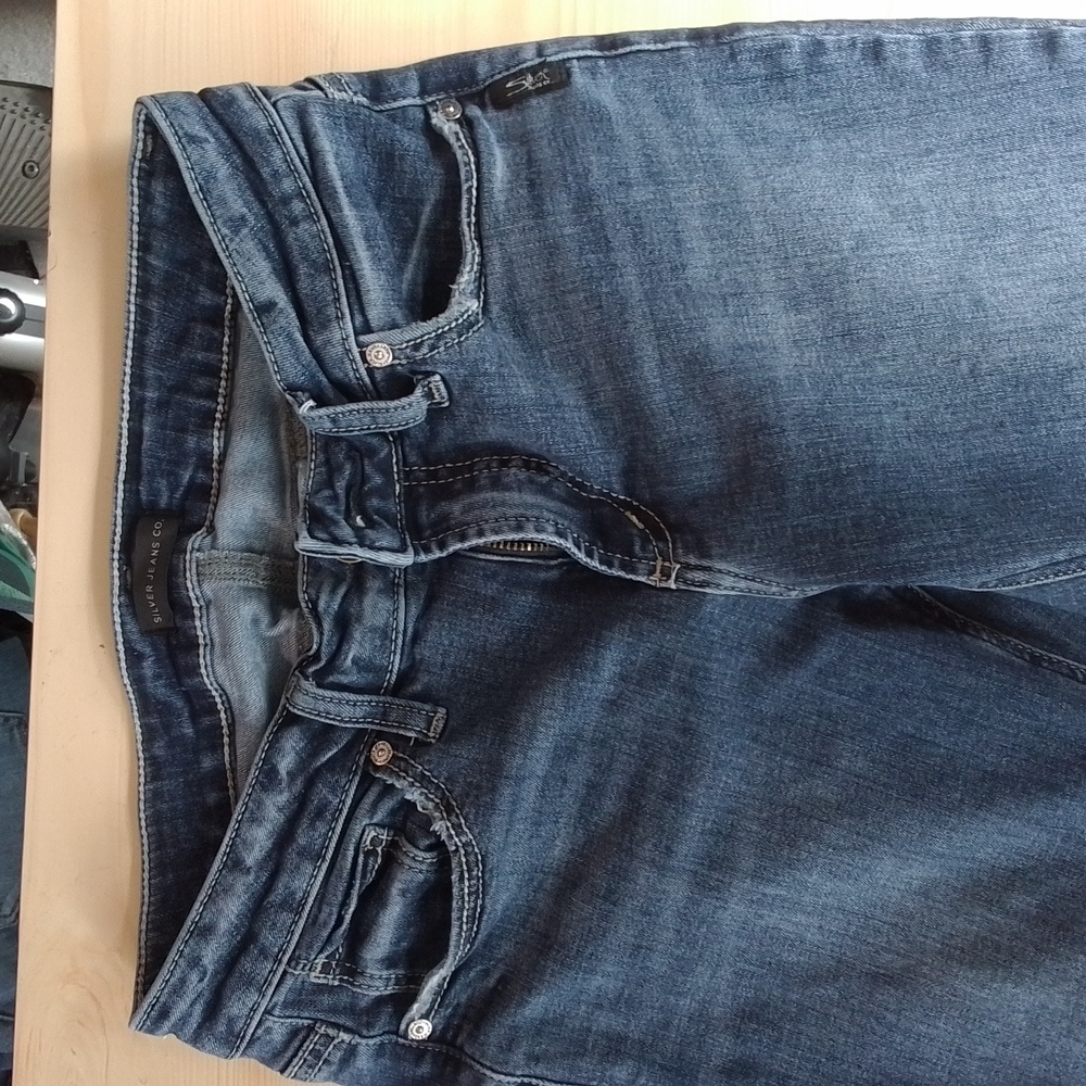Silver bootcut slim